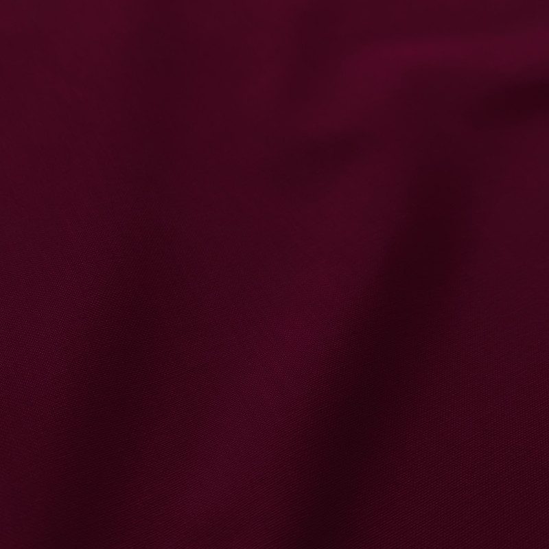 Solid Cotton Garnet